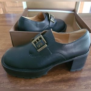 Oasis Society Platform Buckled Loafers Sarah Size 10